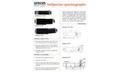 ImSpector - Model V10H - Spectrographs - Brochure