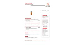 Fanso ER17335M 3.6V Spiral Primary Lithium 2/3 Size Battery Which C - Data Sheet
