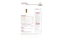 Fanso ER14505m 3.6V Spiral Primary Lithium AA Size Battery li-Socl - Data Sheet