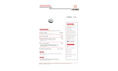 Fanso ER2450 3.6V Primary Lithium Button Coin Battery 500mAh - Data Sheet