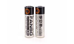Fanso - Model ER14505H - 3.6V Bobbin Type AA Size Battery Capacity 2.6Ah Lit
