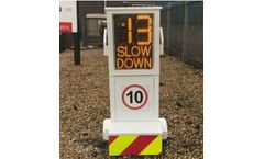 Roadside - Model SDB-18 - Portable Vehicle Activated Sign