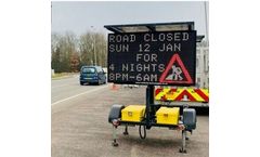 Roadside - Model VMS-S (Small) - Low Speed Variable Message Sign