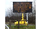 Roadside - Model VMS-L - Largest Mobile Variable High Speed Message Sign