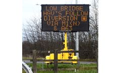 Roadside - Model VMS-L - Largest Mobile Variable High Speed Message Sign