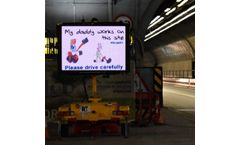 Roadside - Model VMS-HD - Video Display Compact Trailer