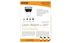 AgriShift - Model MLM-G - Lighting Fixture for Broilers, Pullets and Turkeys - Brochure