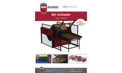 Burg - Model Type HKDD-E - Electric Bin Unloader - Flyer