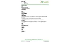 Inulin - Model EXT-001 - Plant Extract- Brochure