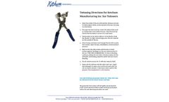 Ketchum - Model 201A - Ear Tattooer - Brochure