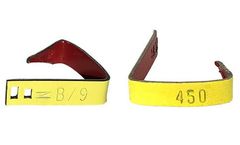 Kurl-Lock - Model #3 - AGKL3CL027 - Letters Coloured Steel Tags