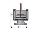 Model Vapor-Tight POPA - Pressure Relief Vent with Pipe-Away Construction