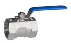 MRFM - Model SS - One Piece Threaded Ball Valve