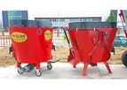 Özsan - Model D2 - Vertical Auger Livestock Feed Mixer