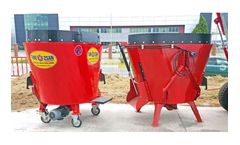Özsan - Model D2 - Vertical Auger Livestock Feed Mixer