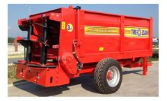 Özsan - Model OZKGS3 - Solid Manure Spreader Trailer