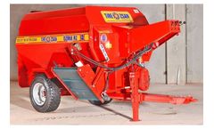 Özsan - Model RZ4 - Single Horizontal Auger Livestock Feed Mixer