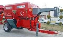 Özsan - Model R4 - Double Horizontal Auger Feed Mixer