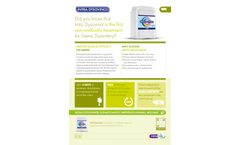 Intra Dysovinol - Non-Antibiotic Treatment Product for Swine Dysentery - Brochure