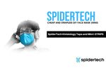 Cheap and Strapless DIY Face Mask Using SpiderTech Kinesiology Tape and Mini i-STRIPS - Video