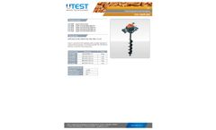 Utest - Model UTS - Augers Power Head - Brochure
