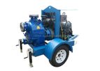 Zigong - Model YQZW - Trailer Mounted Diesel Self-Priming Pump