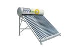 GreenTechSolar - Model GTP - Pressurized Solar Water Heater Evacuated Tubes
