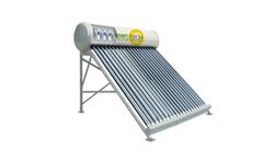 GreenTechSolar - Model GTP - Pressurized Solar Water Heater Evacuated Tubes