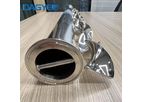 Dajiang - Model SK - Hybrid Tri-Clamp Ends Stainless Steel Static Mixer Tube Mixers