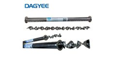 Dajiang - Model SK - Hygienic Removable Elements Helical Mixing Elements Static Mixer