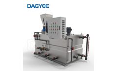 Dajiang - Model DT - Flocculant Feeding Mixer Flooding Chamber Polymer Batching Preparation Make Up Unit