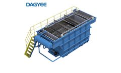 Dajiang - Model DAF - 50m3 Dissolved Air Flotation System DAF Clarifier Waste Water Plant