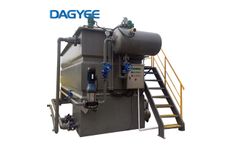 Dajiang - Model DAF - Dissolved Air Flotation DAF Oil Water Separator Potable Water Pretreatment WWTP