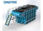 Dajiang - Model DAF - Dissolved Air Flotation DAF Solid-Liquid Separator Bod Removal Water Treatment Process Electro Coagulation Unit