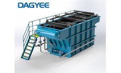 Dajiang - Model DAF - Dissolved Air Flotation DAF Solid-Liquid Separator Bod Removal Water Treatment Process Electro Coagulation Unit