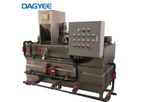Dajiang - Model DT - Three Chamber Fully Automatic Polymer Batching Station Liquid Mixing Liquid Dosing Systems