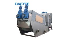 Dajiang - Model DL - Muti-plate Sludge Dewatering Systems Screw Press Dehydrator For Industry