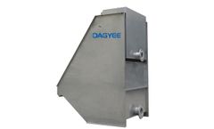 Dajiang - Model HS - Hydraulic Inclined Filter Sieve Mesh Sewage Wastewater Treatment Static Screen