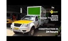 Mobile Advanced Electrochemical Based STP Construction @ RT Pure - Video