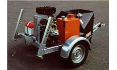 Sahlins - Model 3200 2TN - Motorised Winches Trailer