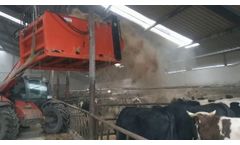 Presentation of The straw spreading machine | 02.2021 - Video