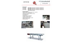 Miros - Vibrating or Belt Sorting Table - Brochure