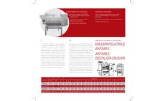 Milani - Mono Pump For Grape without Rasps  - Brochure