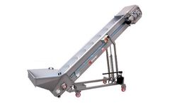 Enomet - Model NE250 and NE400 - Belt Elevator with Supports