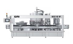 GAI - Model 8032 RE HP - Electro-pneumatic Bottling Packaging Machine