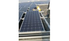 Used solar panels