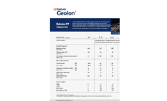 TenCate Geolon - Robulon PP Technical Datasheet