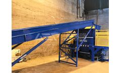 Large Plastic Pipe Shredder Machine Design