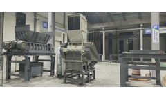 Fiberglass Waste Shredder