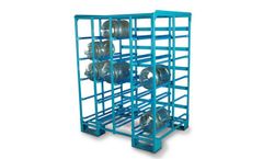 Western Square - Bottled Water Stack Rack